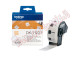 Brother - Rotolo 1000 Etichette quadrate 23 x 23 mm - Nero/Bianco - DK-11221