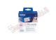 Brother - Rotolo etichetta continua - carta adesiva - Nero/Bianco - 62mm x 30,48mt - DK-44205