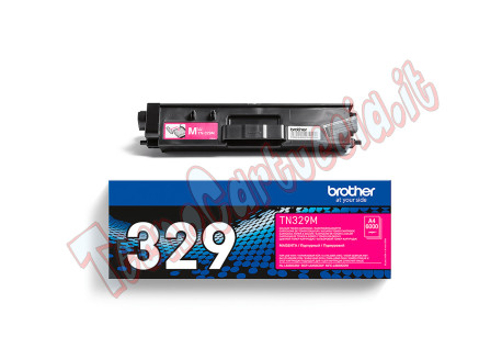 Brother - Toner - Magenta - TN329M - 6000 pag