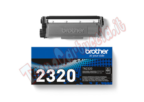 Brother - Toner - Nero - TN2320 - 2600 pag