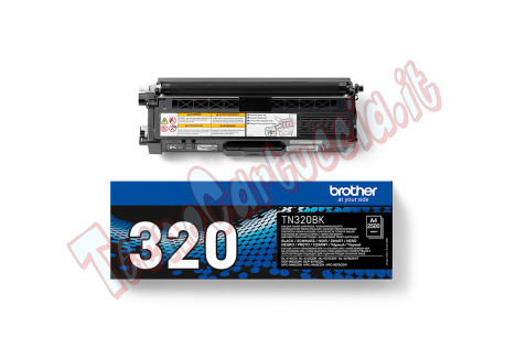 Brother - Toner - Nero - TN320BK - 2500 pag