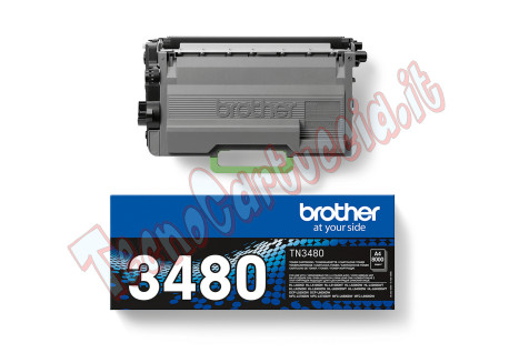Brother - Toner - Nero - TN3480 - 8000 pag