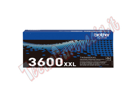 Brother originale - Toner - Nero - TN3600XXL - 11.000 pag