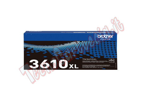 Brother originale - Toner - Nero - TN3610XL - 25.000 pag