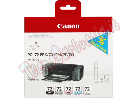 Canon - Cartucce ink - K PH/GR/M/C PH - 6403B007