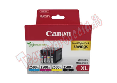Canon - Cartuccia ink - BK/C/M/Y- PGI-2500XL - 9254B010
