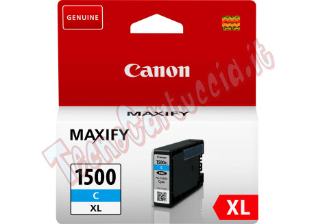 Canon - Cartuccia ink - Ciano - 9193B001 - PGI-1500XLC- 1.020 pag