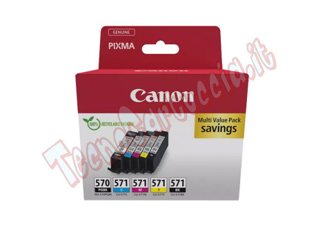 Canon - Cartuccia ink - PGBK/M/Y/C -PGI570/CLI-570 - 0372C006