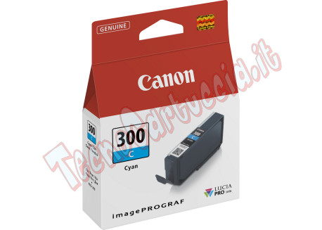 Canon - Cartuccia PFI-300 - Ciano - 4194C001 - 14 ml