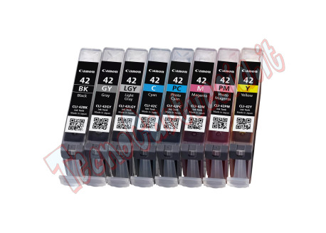 Canon - Confezione 8 cartucce ink - C/M/Y/K/C PH/M PH/R/V - 6384B010