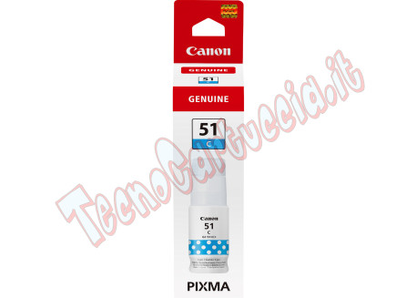 Canon - Serbatoio di inchiostro GI-51 - Ciano - 4546C001 - 7.700 pag