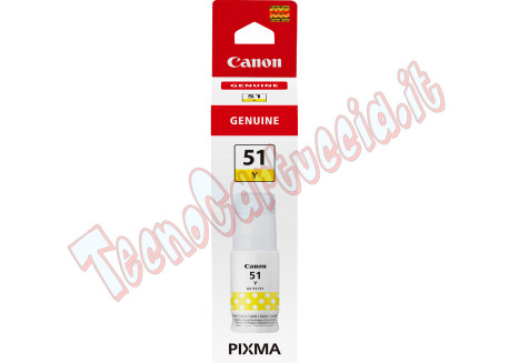 Canon - Serbatoio di inchiostro GI-51 - Giallo - 4548C001 - 7.700 pag
