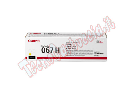 Canon - Toner originale 067 - Giallo - 5103C002 - 2.350 pag