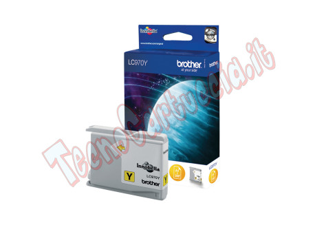 Cartuccia Originale Brother LC970Y Giallo