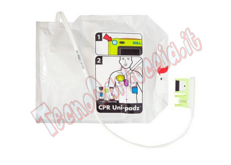 Elettrodi Adulti / Pediatrici Defibrillatore Zoll Medical AED 3 Piastre Bambini 5 anni 8900-000280