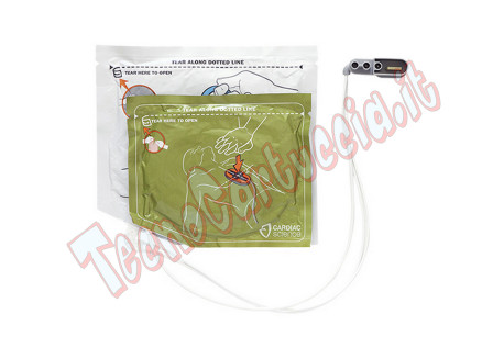 Elettrodi Adulti Defibrillatore Cardiac Science Powerheart G5 (CPRD) Piastre Dura 2 anni XELAED002B