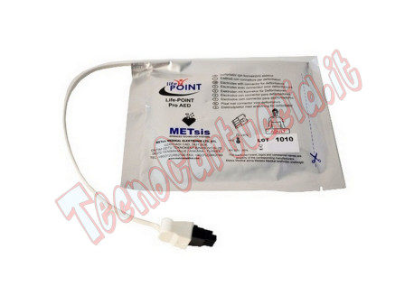 Elettrodi Adulti per Defibrillatore Life Point Pro Piastre Adulto Dura 2,5 anni Electropad V1