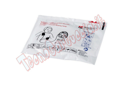 Elettrodi Pediatrici Defibrillatore Primedic HeartSave AED-M / PAD Piastre Bambini Dura 3 anni 97534