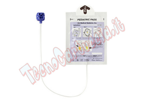 Elettrodi Pediatrici per Defibrillatore CU Medical i-PAD SP1 Piastre Bambino Dura 2 anni CUA1102S