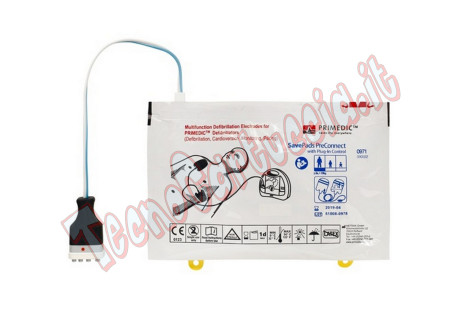 Elettrodi Preconnessi Defibrillatore Primedic HeartSave AED-M / PAD Piastre Adulti Dura 3 anni 97085