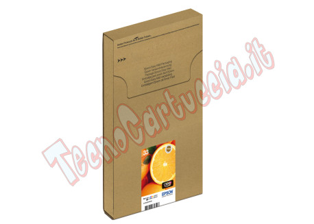 Epson - 5 Cartucce MULTIPACK ARANCE - BK/C/M/Y - C13T33374510