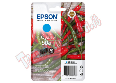 Epson - Cartuccia - Ciano - 503 - C13T09Q24010 - 3,3 ml