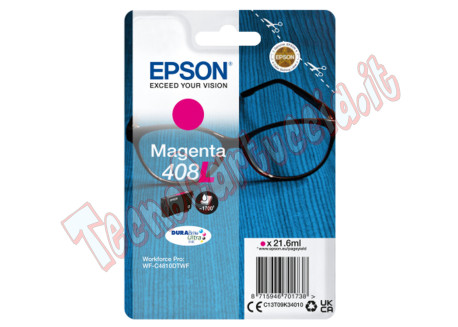 Epson - Cartuccia DuraBrite Ultra 408L - Magenta - C13T09K34010