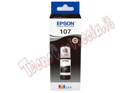 Epson - Cartuccia EcoTank 107 - Nero - C13T09B140