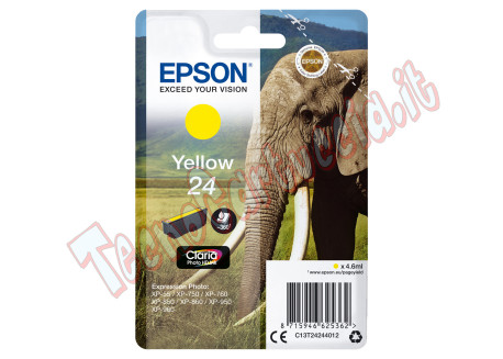 Epson - Cartuccia ink - 24 - Giallo - C13T24244012 - 4,6ml