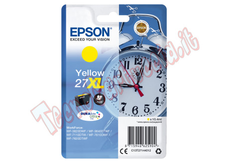 Epson - Cartuccia ink - 27XL - Giallo - C13T27144012 - 10,4ml