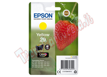 Epson - Cartuccia ink - 29 - Giallo - C13T29844012 - 3,2ml