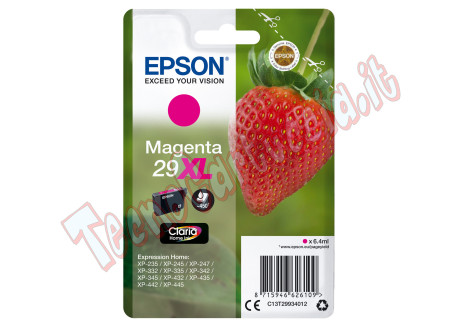 Epson - Cartuccia ink - 29XL - Magenta - C13T29934012 - 6,4ml