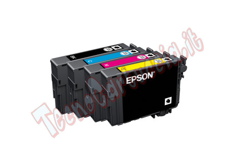 Epson - Cartuccia ink - 502XL - C/M/Y/K - C13T02W64010 - C/M/Y 6,4ml cad - K 9,2ml
