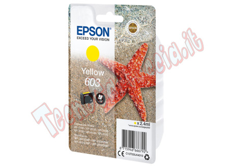 Epson - Cartuccia ink - 603 - Giallo - C13T03U44010 - 130 pag