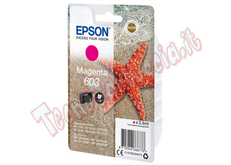 Epson - Cartuccia ink - 603 - Magenta - C13T03U34010 - 130 pag