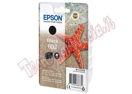 Epson - Cartuccia ink - 603 - Nero - C13T03U14010 - 130 pag