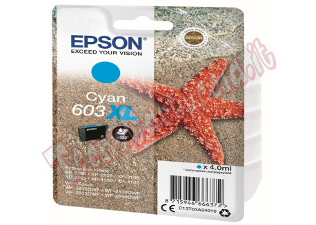 Epson - Cartuccia ink - 603XL - ciano - C13T03A24010 - 350 pag