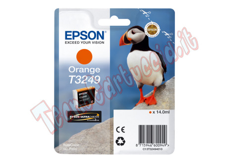 Epson - Cartuccia ink - Arancio - T3249 - C13T32494010 - 14ml