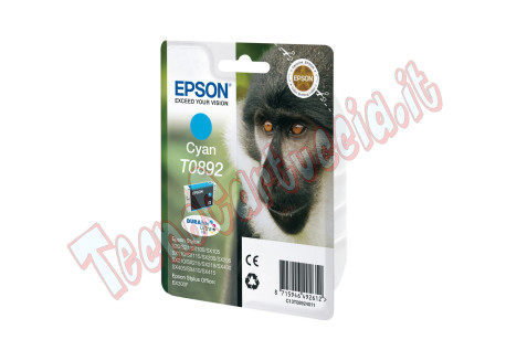 Epson - Cartuccia ink - Ciano - T0892 - C13T08924011 - 3,5ml