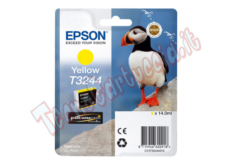 Epson - Cartuccia ink - Giallo - T3244 - C13T32444010 - 14ml