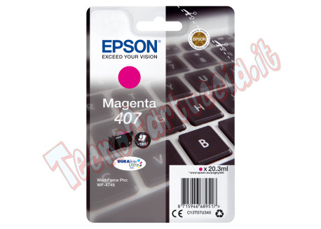 Epson - Cartuccia Ink - Magenta - C13T07U340 - 38,1 ml
