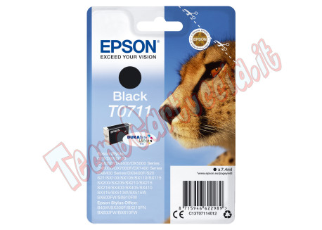 Epson - Cartuccia ink - Nero - T0711 - C13T07114012 - 7,4ml