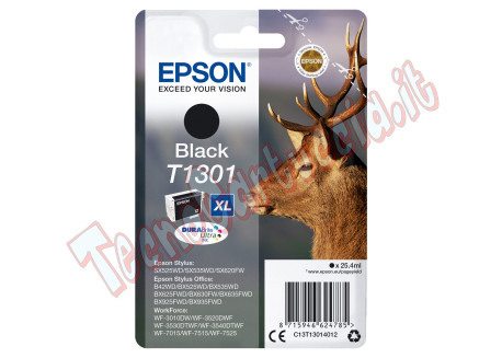 Epson - Cartuccia ink - Nero - T1301 - C13T13014012 - 25,4ml