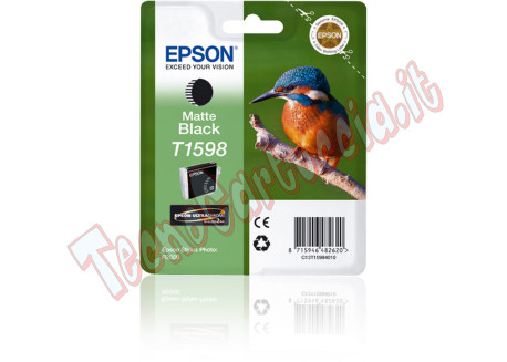 Epson - Cartuccia ink - Nero opaco - T1598 - C13T15984010 - 17ml