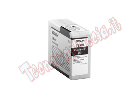 Epson - Cartuccia ink - Nero Photo - T8501 - C13T850100 - 80ml