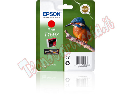 Epson - Cartuccia ink - Rosso - T1597 - C13T15974010 - 17ml