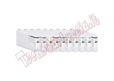 Epson - Cartuccia per UltraChrome XD3 T55W7 - Grigio - C13T55W700 - 200ml