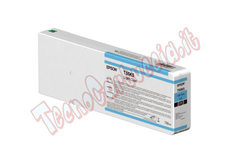Epson - Cartuccia T55K500 - Light Ciano - C13T55K500 - 700ml