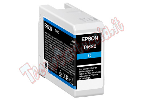 Epson - Cartuccia UltraChrome Pro 10 - Ciano - C13T46S200 - 25 ml