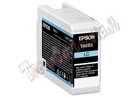Epson - Cartuccia UltraChrome Pro 10 - Ciano chiaro - C13T46S500 - 25 ml